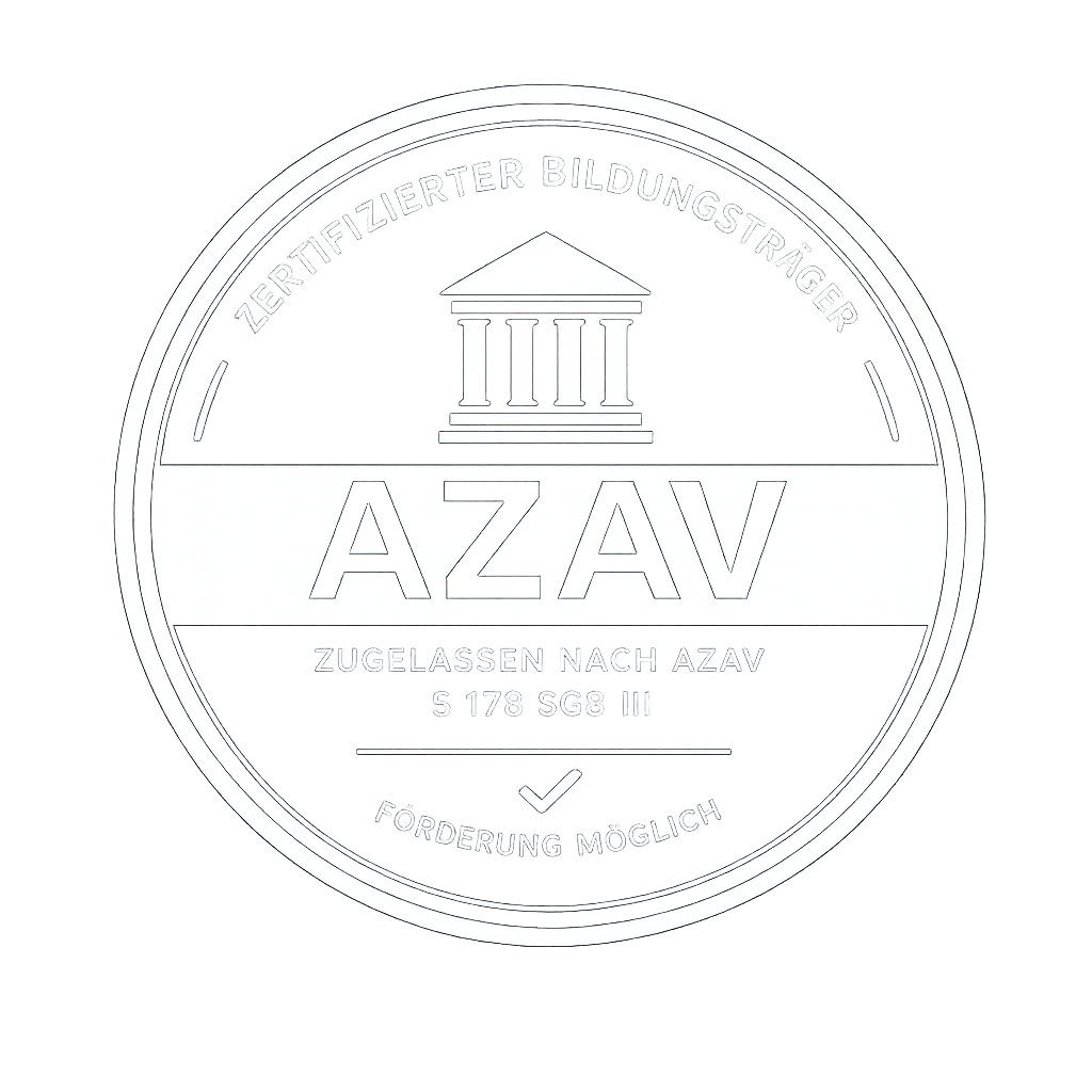 AZAV zertifizierter Bildungsträger